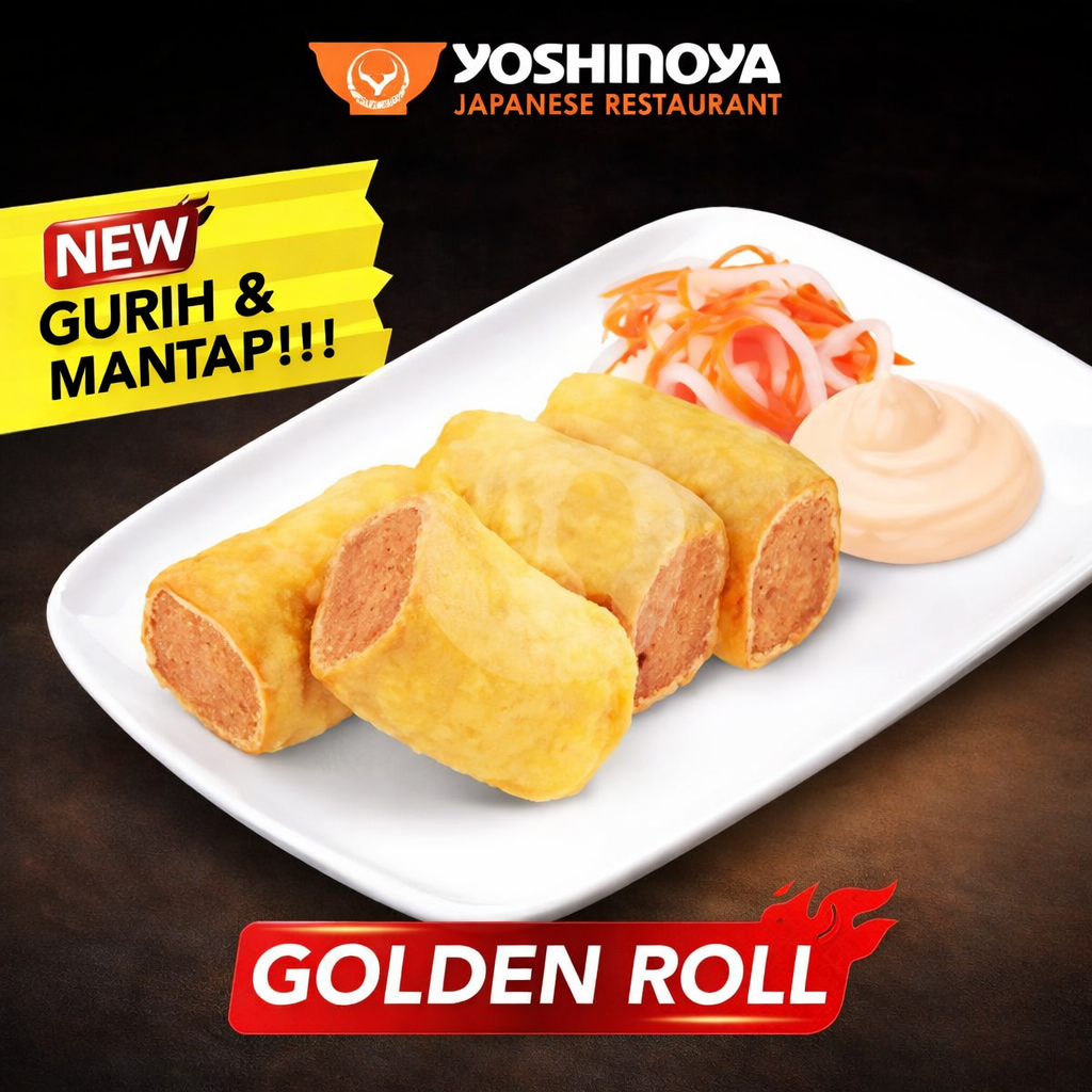 Golden Roll (4 pcs)